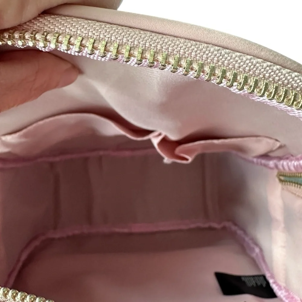 Badgley Mischka Blush Quilted Design Backpack NWT